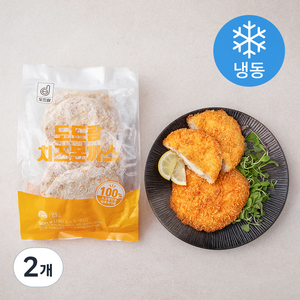 도드람한돈 치즈돈까스 5개입 (냉동), 900g, 2개