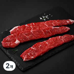 Cetified Angus Beef 미국산 앵거스 살치살 구이용 (냉장), 300g, 2개