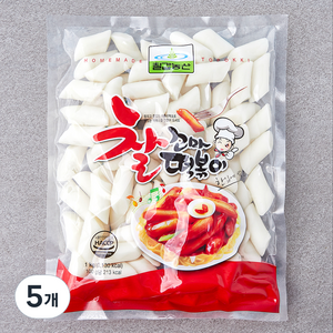 칠갑농산 찰꼬마 떡볶이, 1kg, 5개