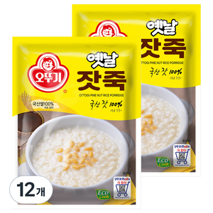 오뚜기 잣죽, 80g, 12개