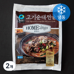 대상 호밍스 고기순대 전골 (냉동), 670g, 2개