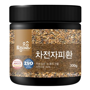 토종마을 차전자피환, 1개, 300g