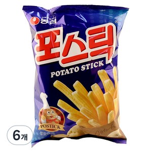 농심 포스틱, 160g, 6개