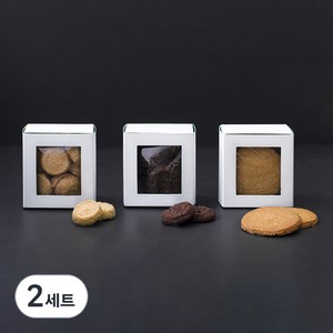 메종엠오 쿠키 사브레 브루통 100g + 사브레 바니유 110g + 사브레 쇼콜라 110g 세트, 2세트