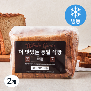 더 맛있는 통밀 식빵 트러플 (냉동), 550g, 2개