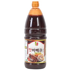 첫맛 청우식품 핫베비큐 소스, 2.05kg, 1개