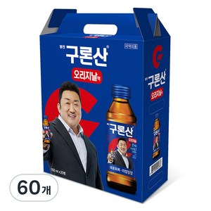 해태htb 영진 구론산 오리지날 선물세트, 150ml, 60개