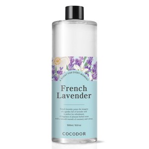 코코도르 퍼퓸 디퓨저 리필, 프렌치라벤더, 500ml, 1개