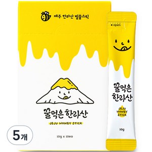 꿀먹은한라산 10p, 100g, 5개