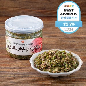 셰프애찬 한우 청양 맵짤이 (냉동), 250g, 1개