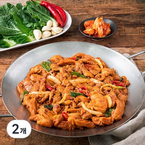 쉐프 파트너 더 맛있는 춘천식 닭갈비 (냉장), 1kg, 2개