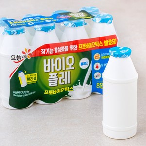 요플레 바이오플레 플레인, 130ml, 8개입