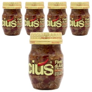 델리시우스 앤쵸비 필렛 칠리소스, 90g, 5개