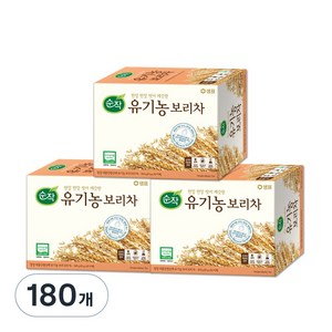 순작 유기농 보리차, 10g, 30개입, 6개