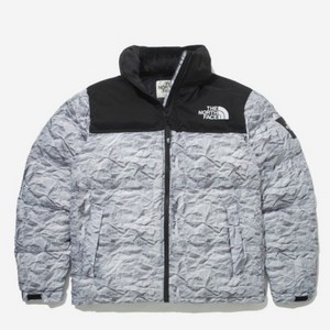 [NORTHFACE]노스페이스_남녀공용_White Label Novelty Nuptse Down Jacket pint_화이트라벨 노벨리티 눕시 다운 자켓 프린트_패딩_화이트_NJ1DN51O