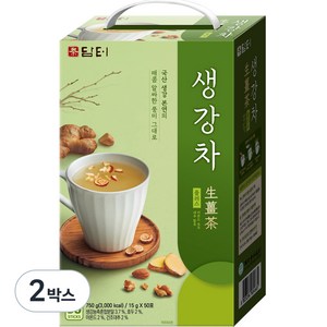 담터 생강차 플러스, 15g, 50개입, 2박스