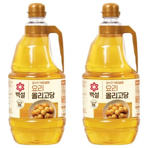백설 요리 올리고당, 2.45kg, 2개