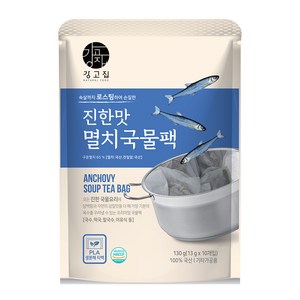 강고집 진한맛 멸치국물팩 10p, 130g, 1개