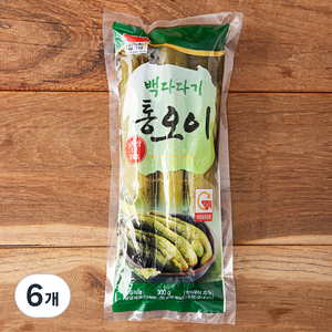 일가집 통오이, 300g, 6개