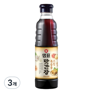 샘표 조림볶음용 맛간장, 500ml, 3개