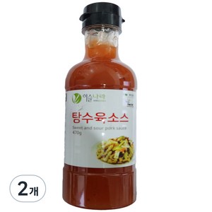 이슬나라 탕수육소스, 2개, 470g