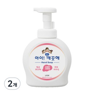 아이깨끗해 핸드워시 레몬향, 490ml, 2개