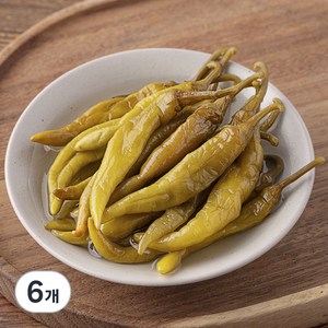 반찬단지 고추지, 1kg, 6개