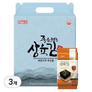 삼육김 식탁김 3호 선물세트, 225g, 3개