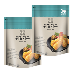 곰표 튀김가루, 1kg, 2개