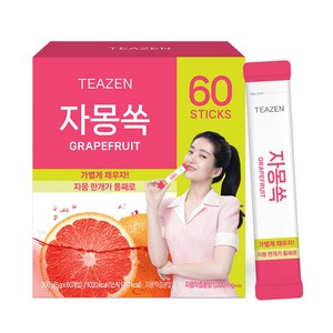 티젠 자몽쏙 분말차, 5g, 60개입, 1개