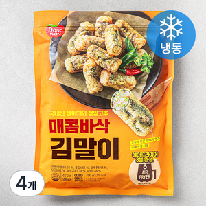 동원 매콤바삭 김말이 (냉동), 700g, 4개