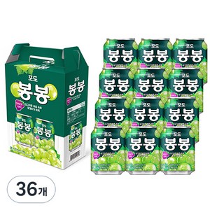 포도 봉봉, 238ml, 36개