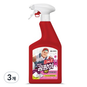 홈스타 뿌리는 곰팡이 싹 후로랄향 세정제, 750ml, 3개