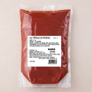 에쓰푸드 미국식 피자소스, 2kg, 1개