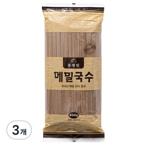 봉평원 메밀국수, 850g, 3개