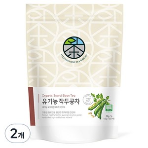 평창다원 유기농 작두콩차 삼각티백, 1.5g, 20개입, 2개