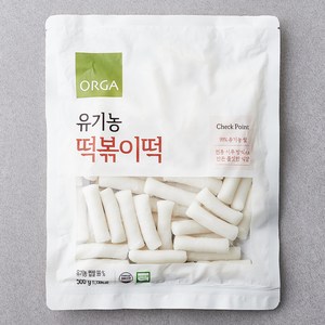 올가홀푸드 유기가공식품 인증 떡볶이떡, 500g, 1개