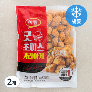 하림 굿초이스 가라아게 (냉동), 1kg, 2개