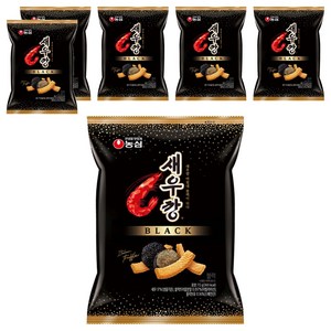 새우깡 블랙, 72g, 6개