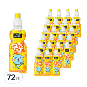 미닛메이드 쿠우 오렌지, 300ml, 72개