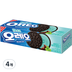 오레오 민트초코 쿠키, 80g, 4개