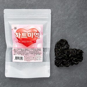 주일 하트미역, 25g, 1개