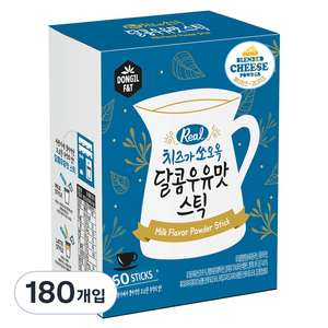 동일에프앤티 치즈가 쏘오옥 달콤우유맛 스틱, 20g, 60개입, 3개