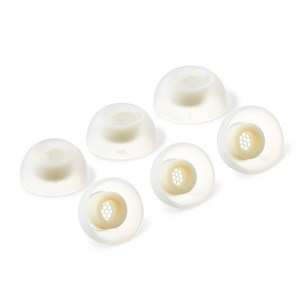 아즈라 맥스 TWS / 갤럭시버즈2 용 이어팁 교체용캡 양쪽 혼합형 M + ML + L 세트, TWS-M/ML/L, 아이보리