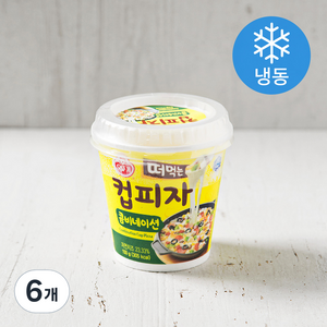 오뚜기 떠먹는 컵피자 콤비네이션 (냉동), 150g, 6개