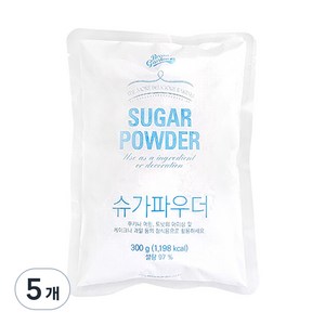 브레드가든 슈가파우더, 300g, 5개