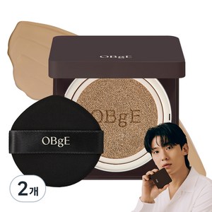 OBge 퍼펙트 옴므 쿠션 SPF50+ PA+++ 15g, 3호 샌드, 2개