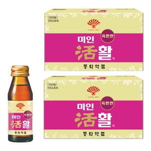 동화약품 부채표 미인활액, 75ml, 20개