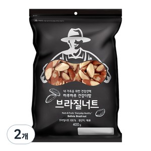 넛츠팜 브라질너트, 400g, 2개