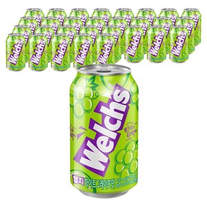 웰치스 청포도, 355ml, 48개